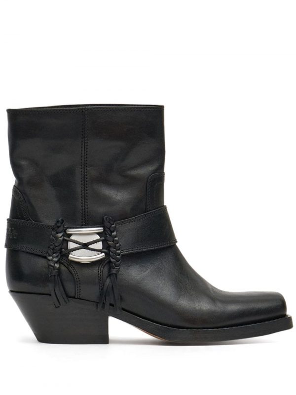 STIVALETTO AKSON IN PELLE