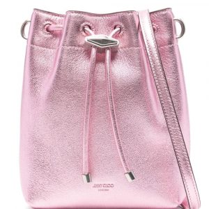 MINI BORSA BON BON IN PELLE METALLIZZATA