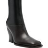 STIVALETTO ONDA IN PELLE — изображение 3