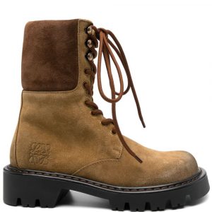 STIVALETTO COMBAT SIERRA IN PELLE