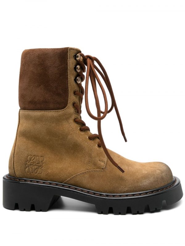 STIVALETTO COMBAT SIERRA IN PELLE
