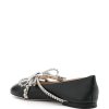 BALLERINA CRYSTAL STUDS IN PELLE — изображение 2