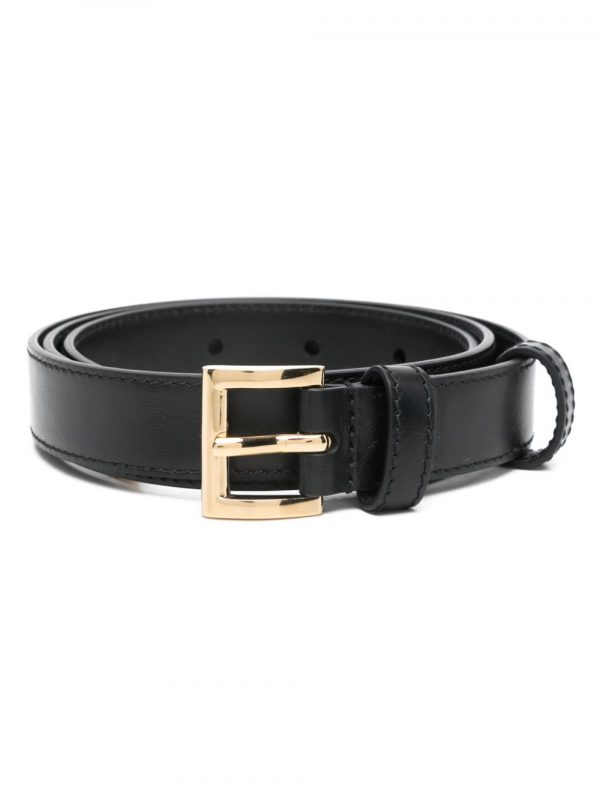 CINTURA IN PELLE CON LOGO