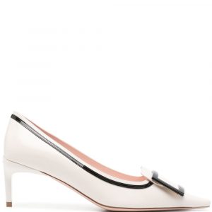 DECOLLETÉ VIV CANARD IN PELLE