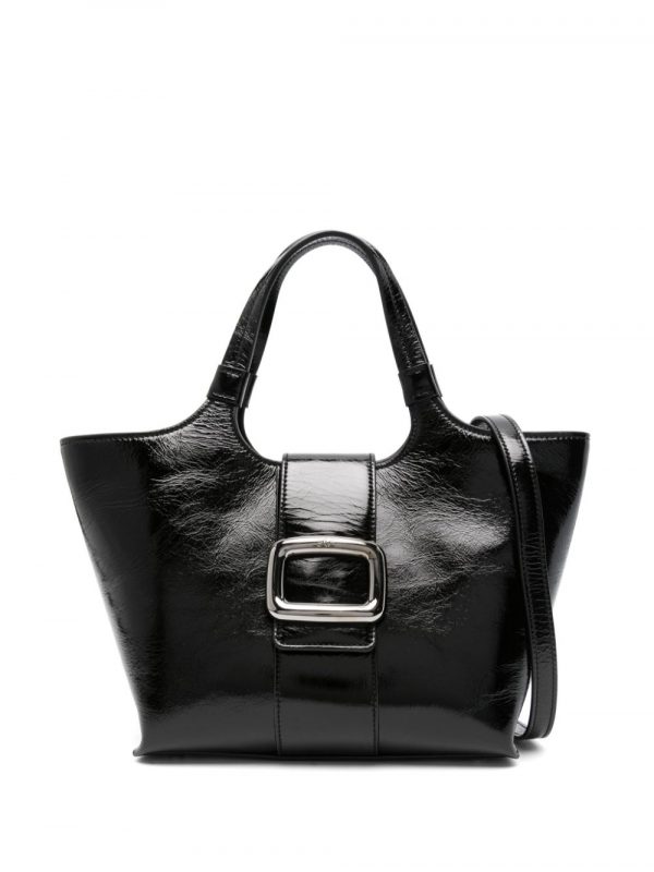 BORSA GRAND VIVIER CHOC MINI IN VERNICE