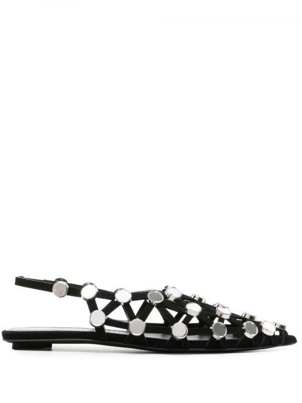 BALLERINA SLINGBACK GRID