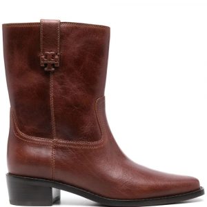 STIVALETTO CITY WESTERN IN PELLE