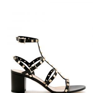 SANDALO ROCKSTUD IN PELLE