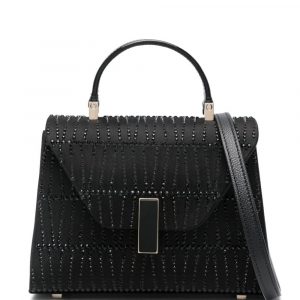 BORSA ISIDE MICRO IN RASO CON STRASS