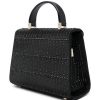 BORSA ISIDE MICRO IN RASO CON STRASS — изображение 3