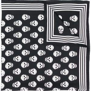 FOULARD SKULL IN SETA