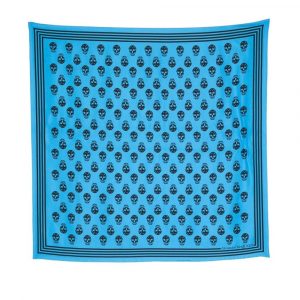 FOULARD SKULL IN SETA