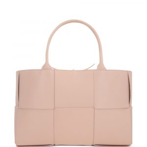 BORSA ARCO TOTE MEDIA IN PELLE