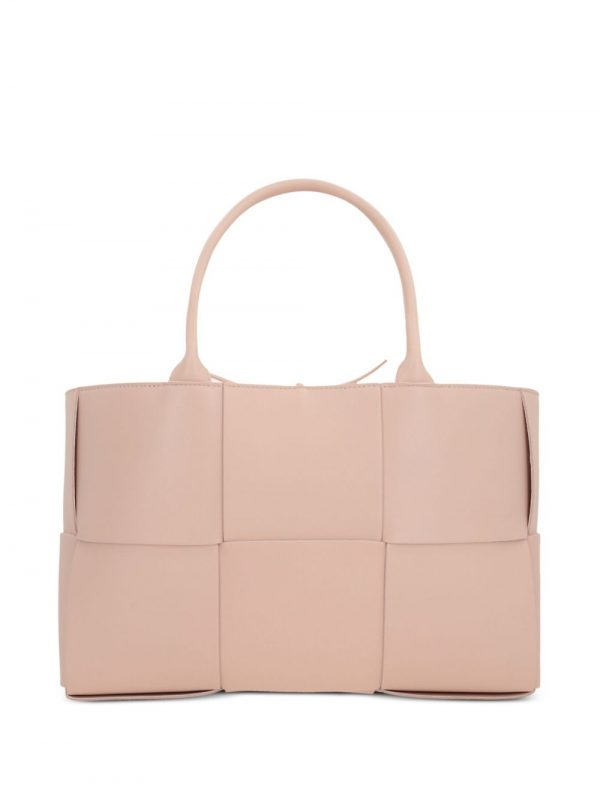 BORSA ARCO TOTE MEDIA IN PELLE