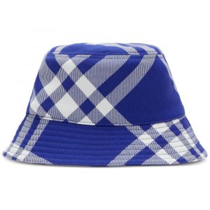 CAPPELLO BUCKET CON MOTIVO CHECK