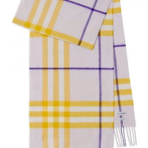 SCIARPA GIANT CHECK IN CASHMERE