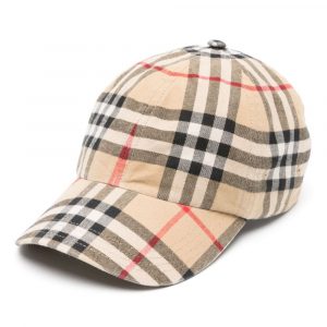CAPPELLO BASEBALL CON MOTIVO CHECK