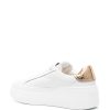 SNEAKER IN PELLE CON PLATEAU — изображение 3