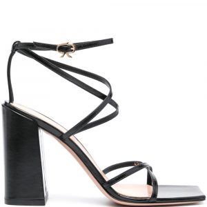 SANDALO NUIT IN PELLE CON TACCO