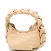 BORSA ESPIGA MINI IN PELLE CON MANICO INTRECCIATO — изображение 4