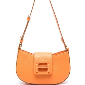 BORSA A SPALLA H-BAG IN PELLE