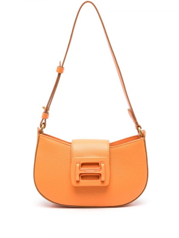 BORSA A SPALLA H-BAG IN PELLE
