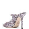 SABOT BING 100 GLITTERATO CON CINTURINO DI CRISTALLI — изображение 4