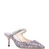 SABOT BING 65 GLITTERATO CON CINTURINO DI CRISTALLI — изображение 4