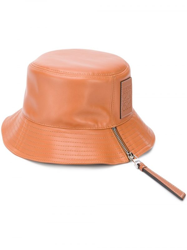 CAPPELLO DA PESCATORE IN PELLE