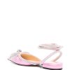 BALLERINA SLINGBACK DOUBLE BOW IN RASO — изображение 4