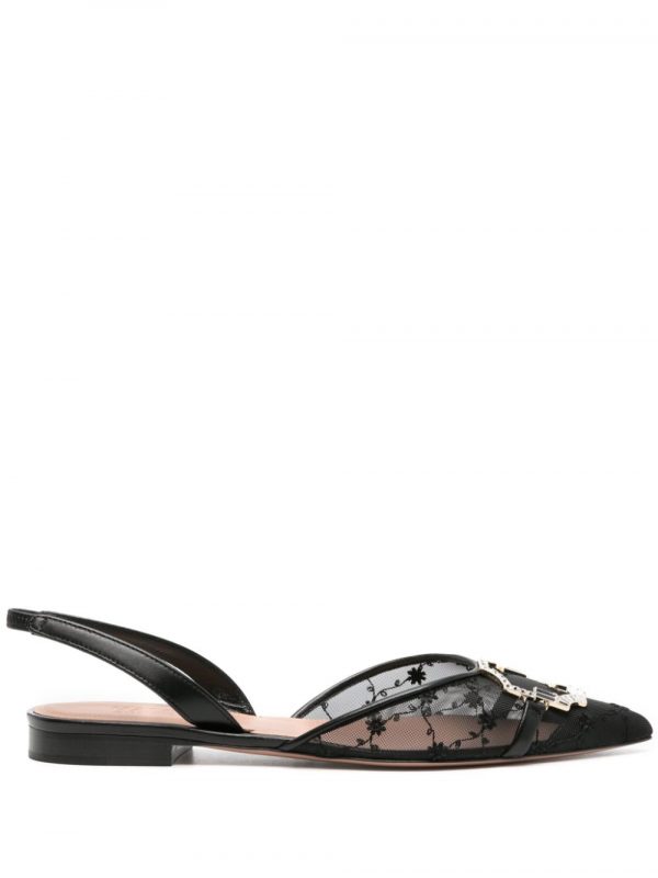 BALLERINA SLINGBACK MISHA IN RETE IMPREZIOSITA