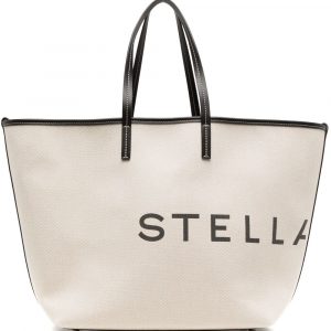 BORSA TOTE IN TELA CON LOGO