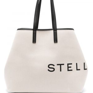 BORSA TOTE IN TELA CON LOGO