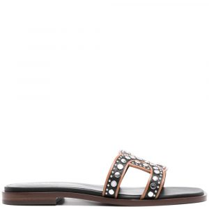 SANDALO BASSO IN PELLE