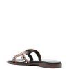 SANDALO BASSO IN PELLE — изображение 4