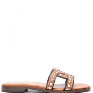 SANDALO BASSO IN PELLE