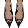 BALLERINA SLINGBACK VLOGO IN PELLE — изображение 2