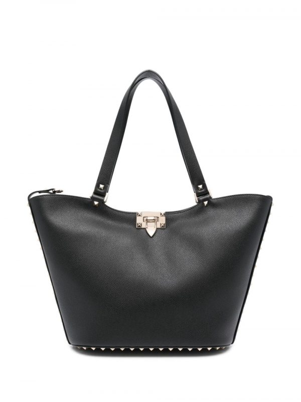 BORSA TOTE ROCKSTUD PICCOLA IN PELLE