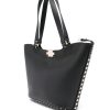 BORSA TOTE ROCKSTUD PICCOLA IN PELLE — изображение 5