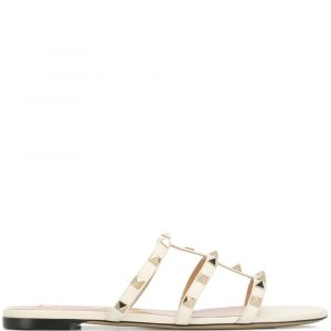 SANDALO ROCKSTUD IN PELLE