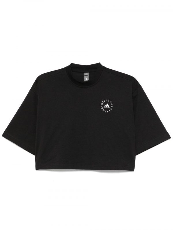 T-SHIRT CROPPED IN COTONE ORGANICO