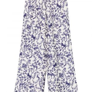 PANTALONE IN SETA STAMPATO