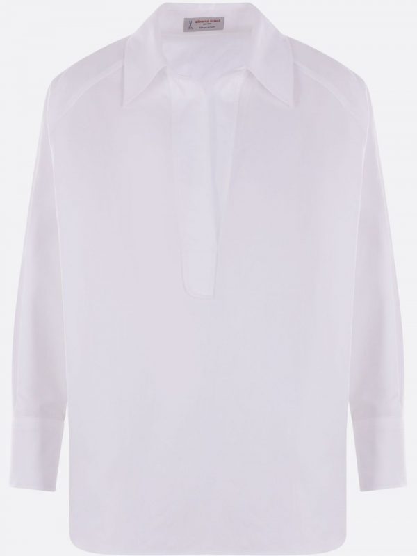 BLUSA IN COTONE
