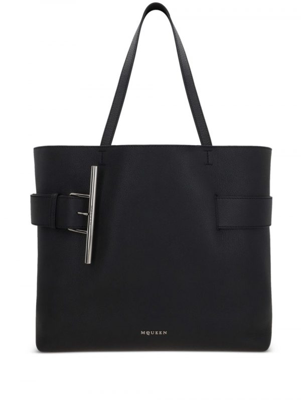 BORSA SHOPPING T-BAR IN PELLE