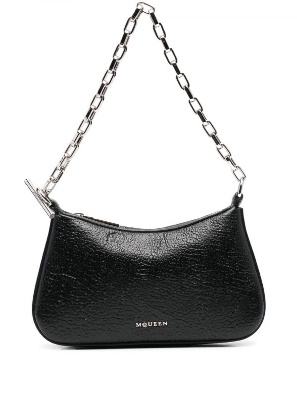MINI BORSA T-BAR IN PELLE
