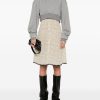 FELPA CROPPED IN COTONE CON LOGO — изображение 2