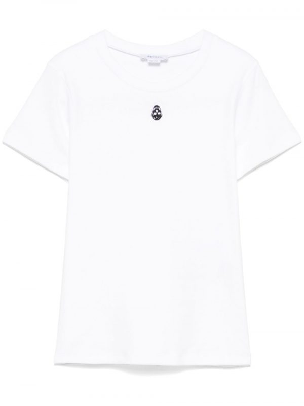 T-SHIRT SKULL IN COTONE