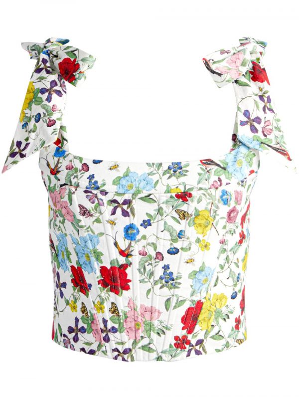 TOP CLARA IN LINO COTONE