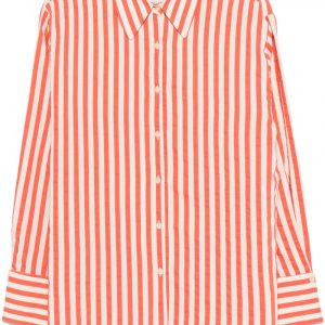 CAMICIA RIGATA IN MISTO COTONE
