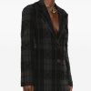 BLAZER MONOPETTO A QUADRI — изображение 4